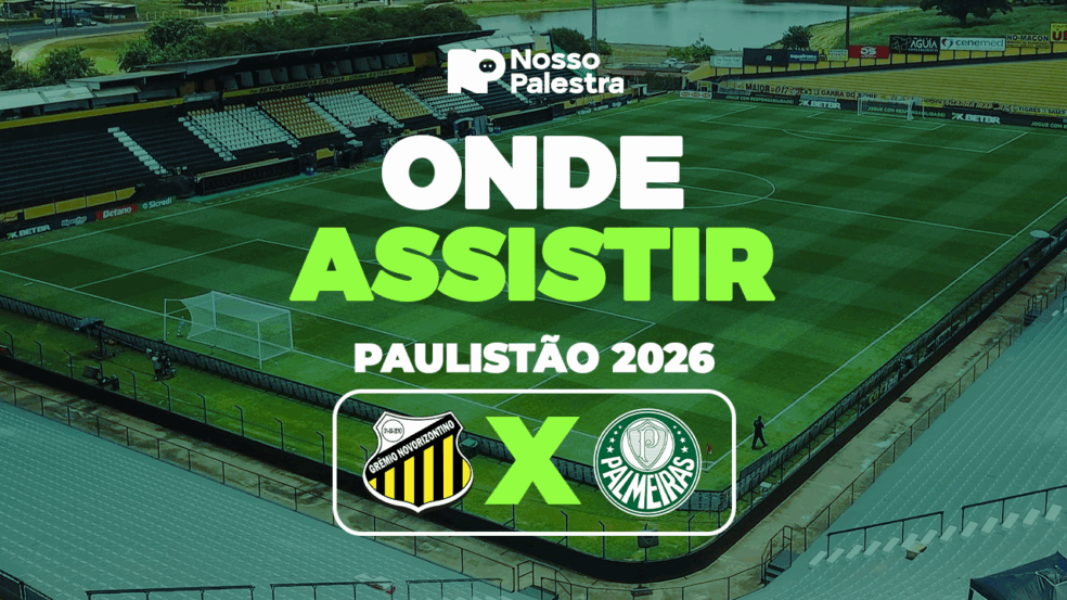 Novorizontino x Palmeiras: onde assistir à final do Paulistão Novorizontino x Palmeiras: onde assistir à final do Paulistão