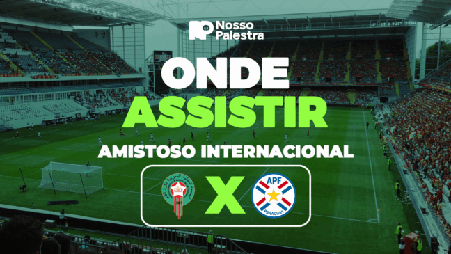 Marrocos x Paraguai: onde assistir ao jogo que terá atletas do Palmeiras