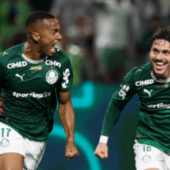 Marlon Freitas em a&ccedil;&atilde;o pelo Palmeiras (Foto: Cesar Greco / Palmeiras) 