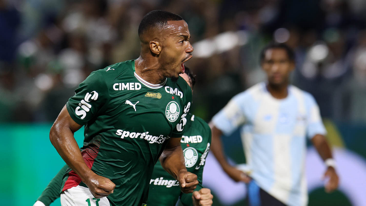 Marlon Freitas em ação pelo Palmeiras (Foto: César Greco / Palmeiras) Marlon Freitas em ação pelo Palmeiras (Foto: César Greco / Palmeiras)