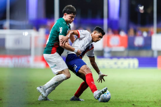Giay em ação na partida entre Palmeiras e Bahia (Foto: Rafael Rodrigues/EC Bahia)