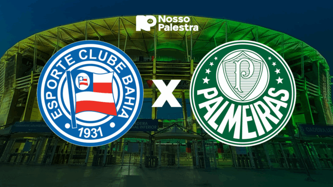 Bahia x Palmeiras AO VIVO: acompanhe jogo em tempo real do Brasileirão