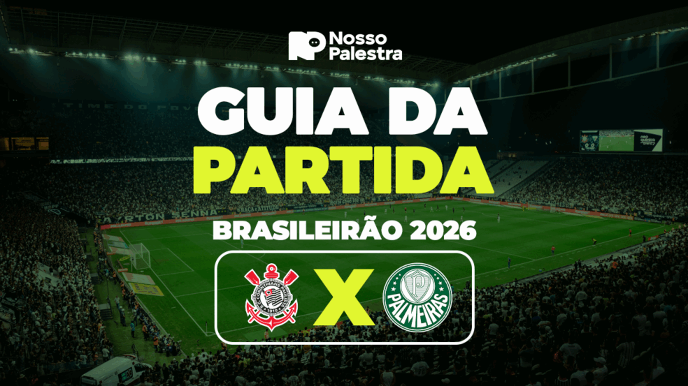 Corinthians x Palmeiras: onde assistir ao vivo, horário e escalações do jogo pelo Brasileirão Corinthians x Palmeiras: onde assistir ao vivo, horário e escalações do jogo pelo Brasileirão