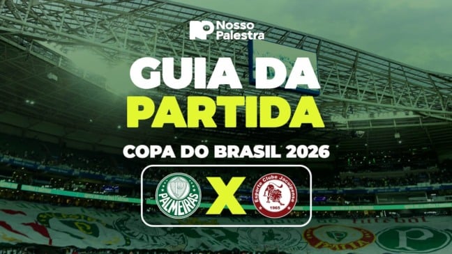 Palmeiras x Jacuipense: onde assistir ao vivo, horário e escalações do jogo pela Copa do Brasil