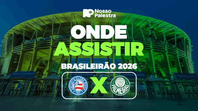 SAIBA COMO VER BAHIA E PALMEIRAS