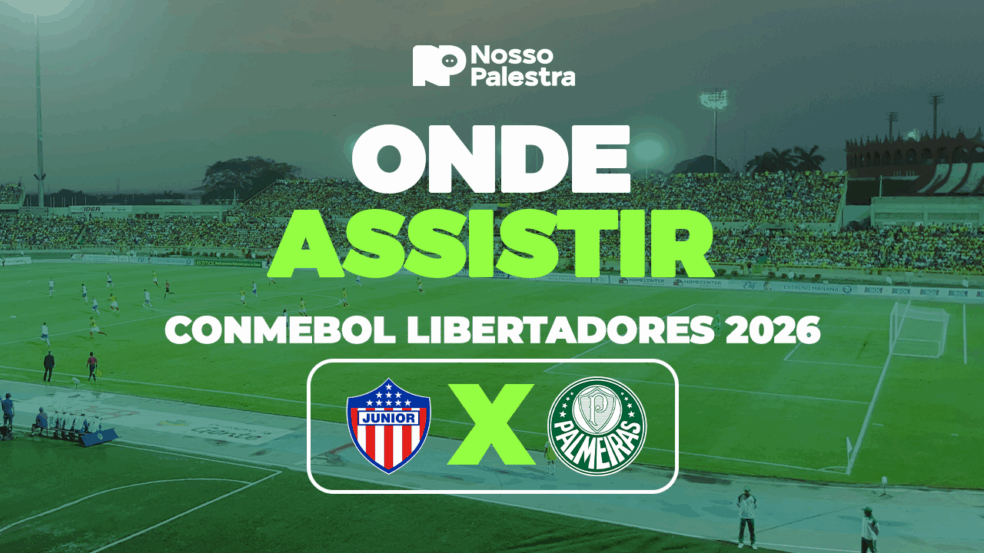 Junior Barranquilla-COL x Palmeiras: onde assistir ao jogo pela Libertadores Junior Barranquilla-COL x Palmeiras: onde assistir ao jogo pela Libertadores