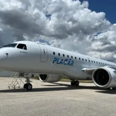 Avi&atilde;o da Placar Linhas A&eacute;reas 