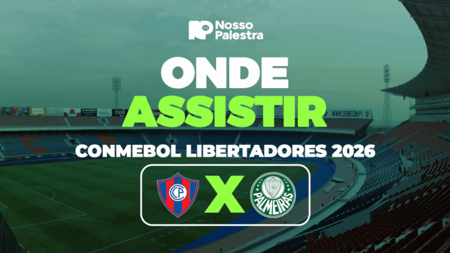Cerro Porteño-PAR x Palmeiras: onde assistir jogo pela Libertadores