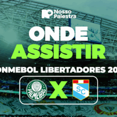 Palmeiras x Sporting Cristal-PER: onde assistir jogo pela Libertadores