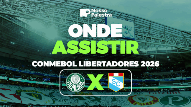 Palmeiras x Sporting Cristal-PER: onde assistir jogo pela Libertadores