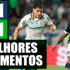 Assista aos melhores momentos do empate entre Remo e Palmeiras pelo Brasileir&atilde;o