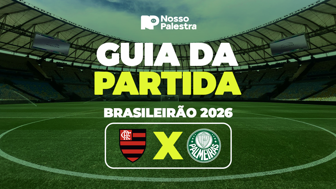Onde assistir Flamengo x Palmeiras pelo Brasileirão 2026 - Nosso Palestra