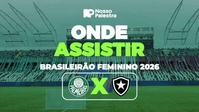 Palmeiras x Botafogo: onde assistir jogo pelo Brasileirão Feminino