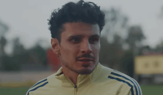 Raphael Veiga em entrevista ao PodPah, no México. Foto: Reprodução/YouTubePodPah