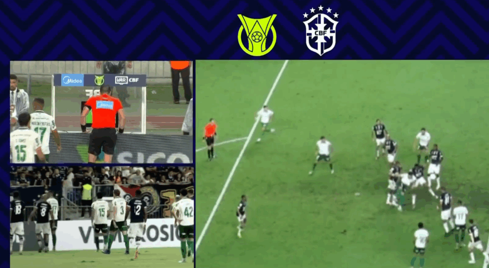 CBF DIVULGA ÁUDIO DO VAR EM GOL ANULADO
