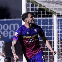 L&eacute;o em a&ccedil;&atilde;o pela Torrense (Foto: Divulga&ccedil;&atilde;o / Instagram) 