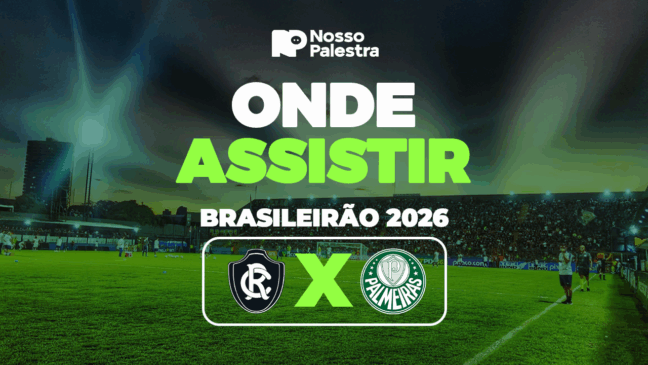 Remo x Palmeiras: onde assistir jogo pelo Brasileirão