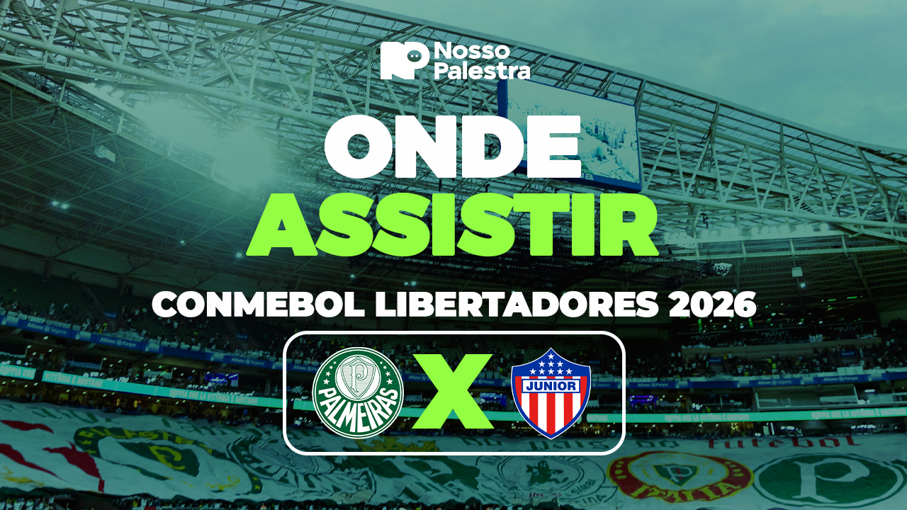 Onde assistir Palmeiras x Junior pela Libertadores 2026 - Nosso Palestra