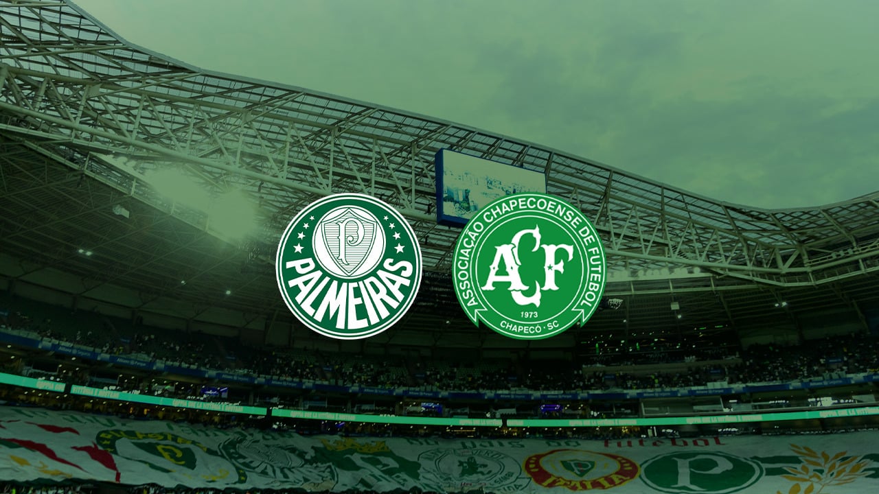 Palmeiras x Chapecoense: onde assistir, horário e escalações do jogo pelo Brasileirão