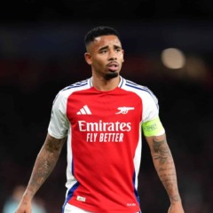 Gabriel Jesus em a&ccedil;&atilde;o pelo Arsenal (Foto: Reprodu&ccedil;&atilde;o) 