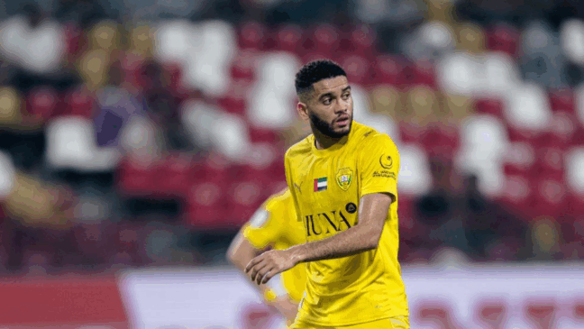 Gabriel Vareta em ação no Al-Wash (Foto: Divulgação / Al-Wasl) 