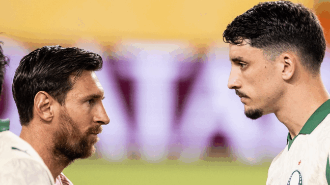 Piquerez retorna a estádio que enfrentou Lionel Messi pelo Palmeiras; entenda