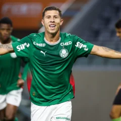 Felipe Teresa &eacute; o artilheiro do Campeonato Brasileiro Sub-20. Foto: Divulga&ccedil;&atilde;o/Palmeiras