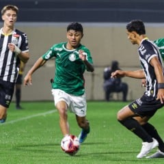 Palmeiras e Santos pelo Campeonato Brasileiro Sub-20 (Foto: Fabio Menotti/Palmeiras)