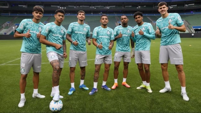 CRIAS COM POUCOS MINUTOS NO PALMEIRAS NESTA TEMPORADA