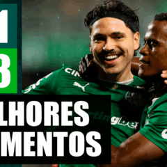 Confira gols do Palmeiras na vit&oacute;ria sobre o Coritiba, pelo Brasileir&atilde;o