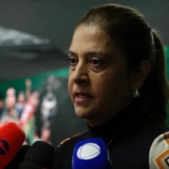 Leila Pereira, presidente do Palmeiras. Foto: C&eacute;sar Greco/Palmeiras.