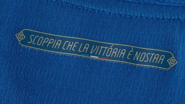 Camisa azul do Palmeiras com a grafia errada (Foto: Divulgação)