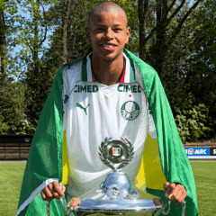Juan Ramos &eacute; atacante do Palmeiras (Foto: Divulga&ccedil;&atilde;o)
