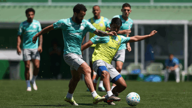 Com 11 ausências, Palmeiras dá sequência em preparação para volta do Brasileirão