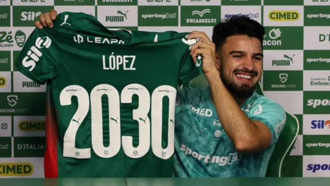 Flaco López renova com Palmeiras até o fim de 2030; veja detalhes