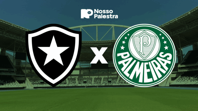Botafogo x Palmeiras: acompanhe jogo AO VIVO do Brasileirão