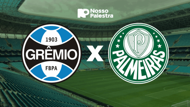 Grêmio x Palmeiras AO VIVO: acompanhe jogo do Brasileirão