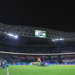 Nubank Parque em dia de jogo do Palmeiras. Foto: Nubank Parque/Staff Images