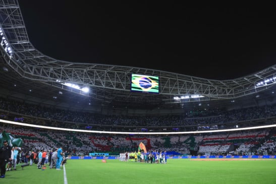 Nubank Parque em dia de jogo do Palmeiras. Foto: Nubank Parque/Staff Images