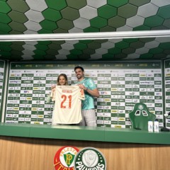 Bruno Bertinato &eacute; apresentado no Palmeiras e diz que se inspira em Jailson: 'Me motiva'