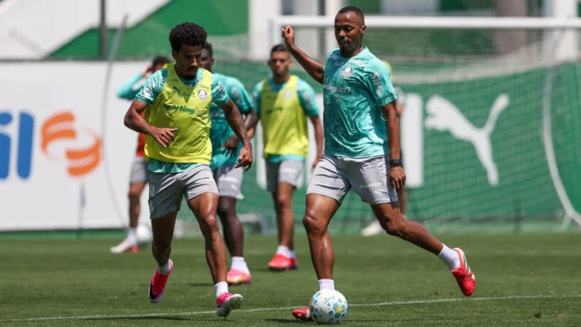 Palmeiras intensifica preparação para duelo com o Bahia pelo Brasileirão