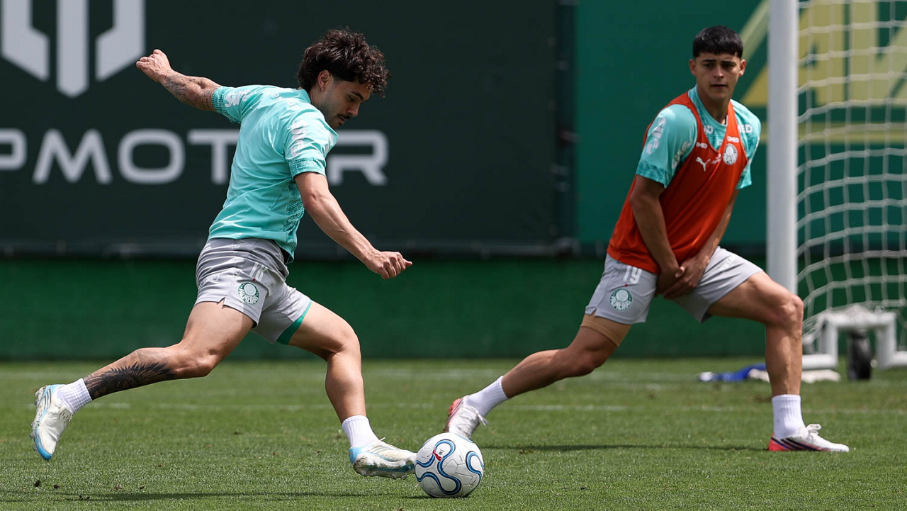 O jogador Mauricio, da SE Palmeiras, durante treinamento, na Academia de Futebol. (Foto: Cesar Greco/Palmeiras/by Canon)
O jogador Mauricio, da SE Palmeiras, durante treinamento, na Academia de Futebol. (Foto: Cesar Greco/Palmeiras/by Canon)
