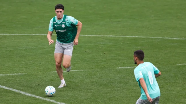 Palmeiras mantém preparação para retorno do Campeonato Brasileiro